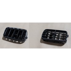 汽車冷氣出風口 車內空調通風口 風向調節 耐用材質 簡易安裝, SOLEMIO海力士 2.7L, 中央冷氣出風口總成1組(2個), TOYOTA