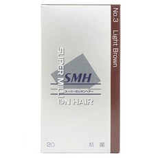 SUPER MILLION HAIR 髮纖維 20g, 1罐, 淺棕色