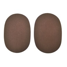 스웨이드 패치 의류 수선패치 세무 와펜 포인트용 무릎패치 팔꿈치 13컬러, 다크브라운(1장), 2개