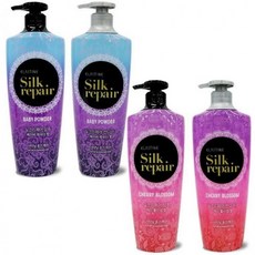 엘라스틴 실크 리페어 샴푸 체리 블라썸 향, 550ml, 1개