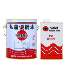 九鼎牌 優麗漆, 黑色, 1套, 3.785L