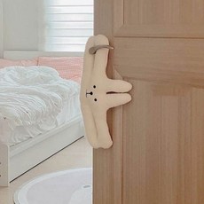 스토퍼 동물 인테리어 탈부착이 간편한 고리형 귀여운 디자인, 03.흰곰