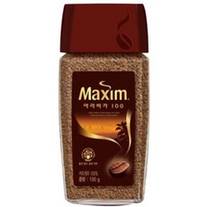 맥심 아라비카100 원두커피믹스 병, 100g, 1개입, 1개
