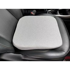 키높이방석 시트 경사방석 운전석 엉덩이 메모리폼, 4 그레이 원단 통기성 모델