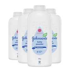 존슨앤존슨 퓨어 옥수수 전분 베이비 파우더 클래식향, 400g, 4개
