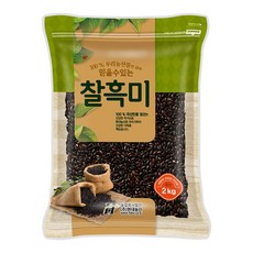현대농산 국산 찰흑미 2kg, 1개