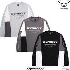 다이나핏 YUU23231남여공용 뉴띵 블록코어 나일론 타슬란 우븐맨투맨 티셔츠(기존가 109 000원)