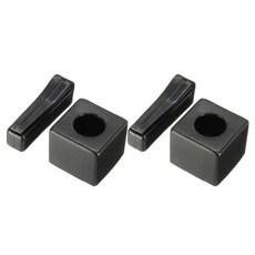 풀 당구 스누커 마그네틱 큐 분필 홀더 벨트 클립 엔터테인먼트 부속품, 1개, 2. 2 Pcs
