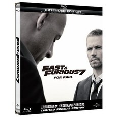 玩命關頭7 限量雙碟鐵盒版 (Blu-ray DVD Bonus Steelbook)