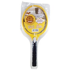 皮久熊 三層充電式電蚊拍 強力電擊, KD-101電蚊拍超商最多4支, 黃色