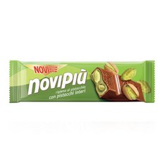 이탈리아 NOVI 밀크 앤 통 피스타치오 초콜릿 바 35g, 1개
