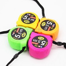 台灣製 TK-P 捲尺 5.5米 單面 米尺 顏色隨機, 1個, TK-P5525-2 台尺