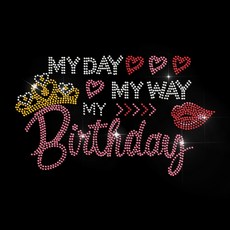 1개 유리 핫픽스 라인스톤 다리미 부착형 아플리케 의상 액세서리 (옷 가방 바지용) 297x210mm, 혼합색