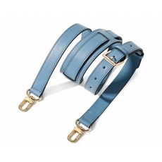 speedy變色背帶，全真皮水桶包/法規包/麻將包背帶，精品包包配件，斜背包帶, 藍色2.5寬度, 1個