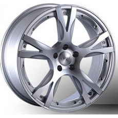 FK鋁圈 18吋 5/114.3 VS-5 銀色車面 鋁合金輪圈, 1個