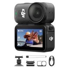 미국출고 평점4.5+ 204884 DJI Osmo 나노 스탠다드 콤보 (64GB) - 소형 4K/60fps 유튜버/브이로그/동영상 카메라 1/1.3인치 센서 143° 와이, DJI Osmo Nano (128GB)