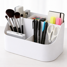 호담즈 간편정리 데스크 오거나이저, 1개, 화이트