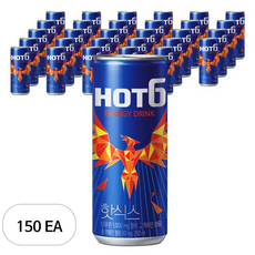 핫식스 오리지널 에너지음료, 250ml, 150개입