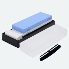 Decdeal 1000/6000방 고급 양면 칼갈이 숫돌 세트, 1개