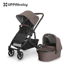 UPPA 크루즈 V2 플러스 접이식 양방향 유모차 높이조절 가능, V2+모카브라운 카트+V3 모카브라운