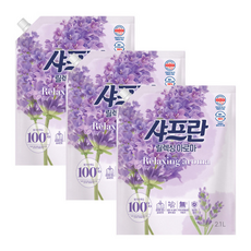 샤프란 아로마 섬유유연제 리필, 2.1L