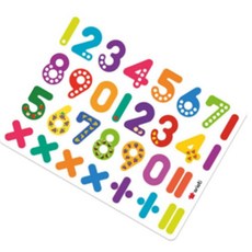 마그피아 숫자 퍼즐 자석 놀이 원형자석 예쁜 문구용, 유령의집, 1개