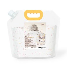 bld貝樂地【獨家!瓶口式開口】小動物花草沐浴沙2KG 倉鼠沐浴沙 花草浴砂, 1個, 1包2KG, 2kg