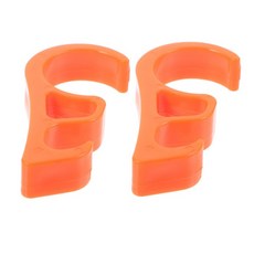 2개입 자전거 브레이크 레버 훅 경량 오토바이 핸들바 잠금 장치 안전한 장착 부품, 03 yellow