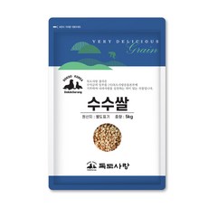 독도사랑 수입 수수 5kg 수수쌀, 1개