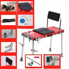 민물 낚시 의자 휴대용 좌대 접이식 소좌 간이 갯바위, 600 나이트 피싱 세트