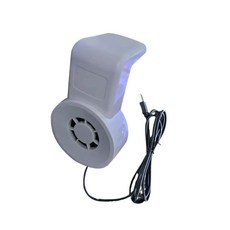 가정 및 상업용 디스플레이 어항용 에너지 효율적인 USB 수족관 냉각 팬, 하얀색