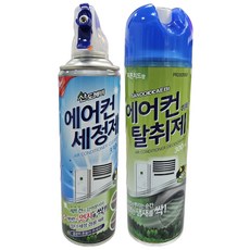 산도깨비 에어컨 탈취제 300ml+에어컨 세정제 330ml 세트, 1개