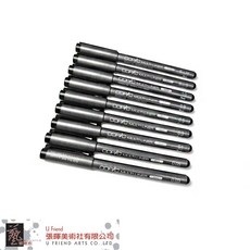 COPIC日製黑色代針筆 - 單支販售, 1個, 0.03 mm