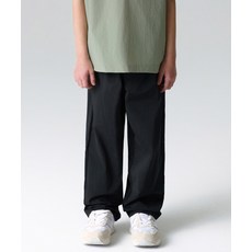 MUSINSA STANDARD KIDS [쿨탠다드]쿨 터치 레귤러 핏 밴딩 팬츠 [블랙] 168204