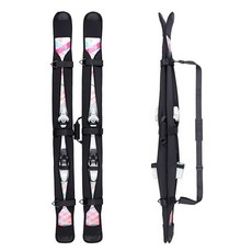 백팩 스키플레이트가방 숄더 스키백 방수 엣지백 장비, 145x13cm, 순수한 블랙, 1개