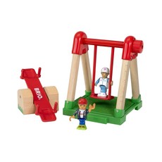 BRIO 빌리지 시소와 그네 33948, 1개