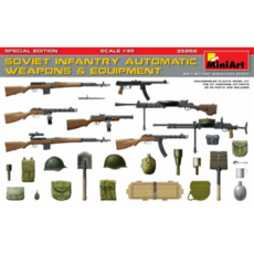 35268 1/35 Soviet Infantry Automatic Weapons & Equipment.Special Edition, 1개