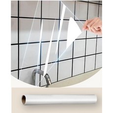 투명 보호 필름 주방 벽 오염방지 청소용이 무점착 재사용 시트