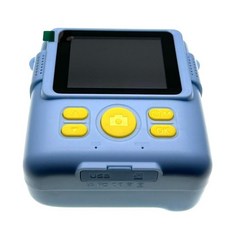 생일 선물 즉석 인쇄 카메라와 녹음 및 미술 용품, 1세트, 4NB802048_MLM, Blue