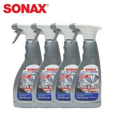 소낙스 익스트림 휠크리너-500ml 4개+금액별사은품 휠 크리너 강력 클리너 분진제거제 코팅제 광택제 광택코팅제 세정, 500ml