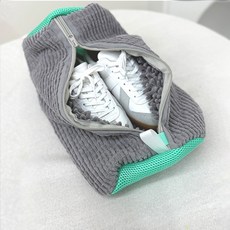 슈슈클린 운동화 세탁망 3color / 극세사세탁망 신발세탁망 다용도세탁망 빨래주머니, 1개, 그레이