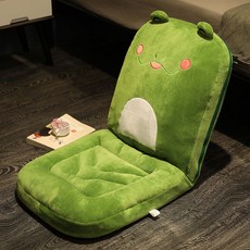 귀여운 캐릭터 좌식 미니 감성 빤쮸토끼 집에서는 장식 의자 세탁가능 1인용 소파테이블, 개구리 5단 조절 가능