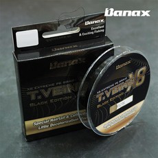 바낙스 티벤 블랙 에디션 X8 한치 갈치 낚시줄 합사줄, black, 1개