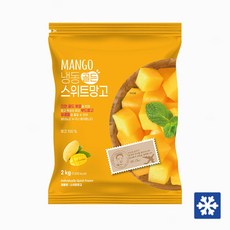 (소비기한 26.08.28) [웰팜] 냉동스위트망고(베트남), 1개, 2kg
