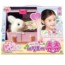 말하는 인형 비밀토끼 츄츄 동물장난감 말하는장난감 30개월 말놀이 26개월, 1개