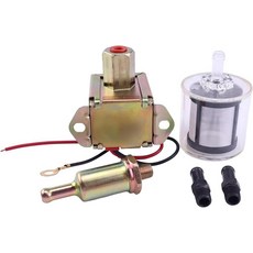 HCYCOO 12V 연료 펌프 416-5886 필터 포함 416-5884 캐터필러 CAT 로더 226D 232D 236D 239D 242D 246D 249D 257D 259D, HCYCOO 12V 연료 펌프 416-5886 필터 포