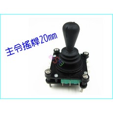 四向復位點動十字開關搖桿CV4-YQ-04R2G：精準操控，多平台適用，提升遊戲體驗, 1個, CV4-YQ-04R2G