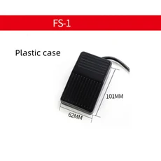1PCS Antislip 금속 순간 산업용 풋 페달 스위치 핸즈프리 W 쉘 TFS 2 YDT1 15, 16 FS 1 Plastic