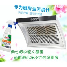 麗能 廚房油污淨 抽油煙機清潔劑 去油污噴霧, 1個, 500ml