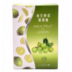 油甘檸檬纖纖糖, 2.5g, 1個, 45顆